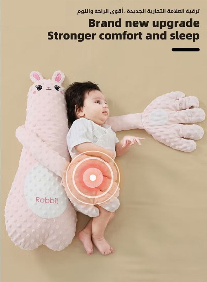 أجريون دمية تهدئة نوم الأطفال بكف مهدئ آلي، 52 أغنية آلاتية للأطفال، وسادة تربيت للمواليد، مهدئ نوم الأطفال، وسادة نوم ورضاعة للأطفال مع جهاز تحكم عن بعد، وسادة إرهاق الرضع لمنع الارتجاج، شكل بطّة لطيف. - Image 5